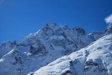 Fototapeta na wymiar Sommet alpin