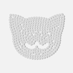 pills concept: cat