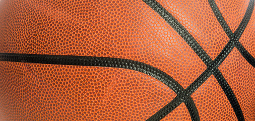 leather basketball as a background - Powered by Adobe