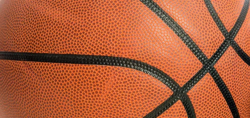 Gardinen Lederbasketball als Hintergrund © Michael Flippo