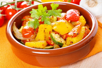 frisches Ofengemüse