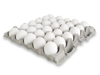 30 White Eggs