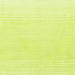 Background of new green textile silver line pattern