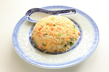 Chinese cuisine, shrimp fried rice