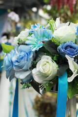 beautiful of rose artificial flowers