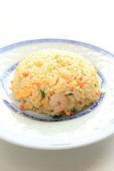 Chinese cuisine, shrimp fried rice