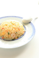 Chinese cuisine, shrimp fried rice