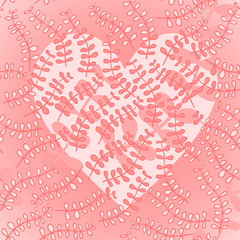 cute card with heart