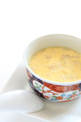 chinese food, mince chicken in steamed egg
