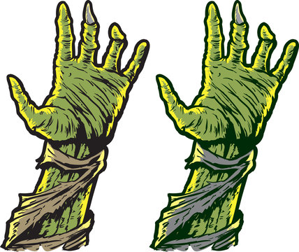 Zombie hands