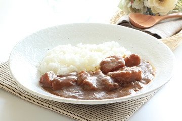 Japanese curry rice 