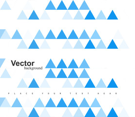 abstract blue geometry colorful pattern texture Vector illustrat