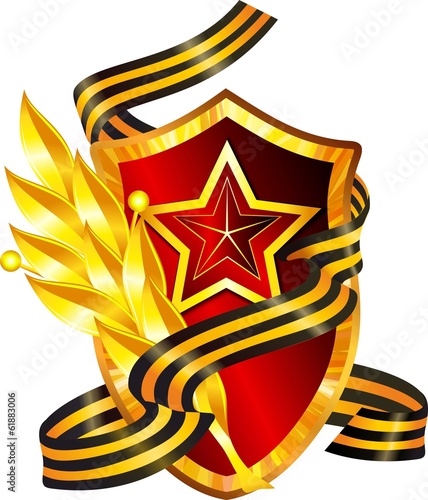Марка машины красный щит