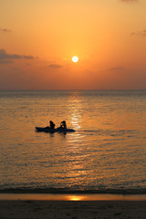 Fototapeta premium beautiful sunset