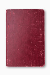 Grunge red cover notebook