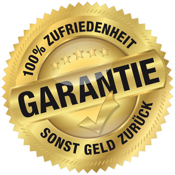 Zufriedenheitsgarantie – 100% Zufriedenheit oder Geld zurück