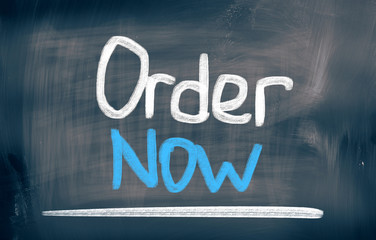 Order Now Concept