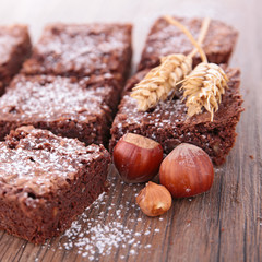 brownies and nuts