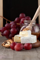 Baked Camembert cheese