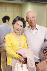 Obraz premium portrait of senior husband and wife