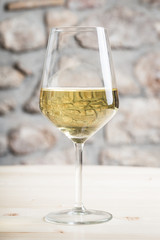 White wine glass