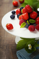 Assorted berries