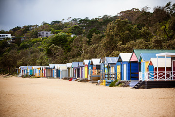 Fototapeta premium Australian Beach Huts