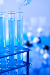 Drop tube in the laboratory 