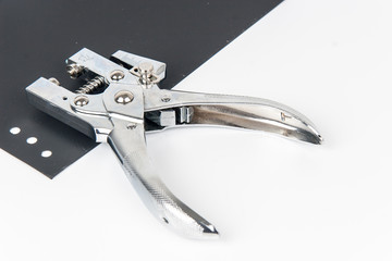 Office Puncher Unit isolated on white background