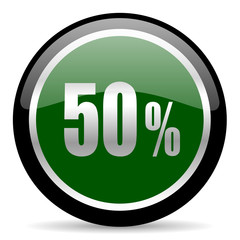50 percent icon