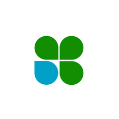 Four leaves logo