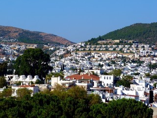 Fototapeta premium Vue ville de Bodrum Turquie