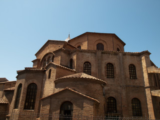 Fototapeta na wymiar Bazylika San Vitale w Rawennie, Włochy