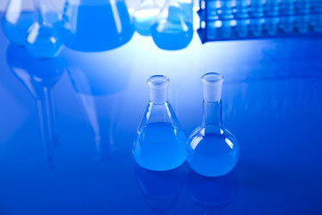 Chemical laboratory glassware 