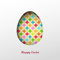 Bright vector easter background