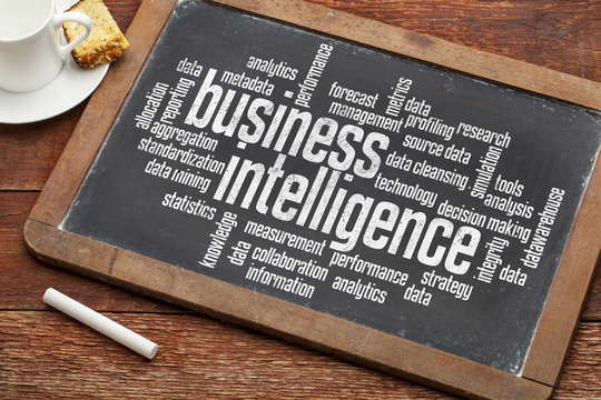 business intelligence word cloud
