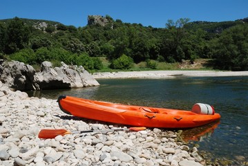 canoe - Ardèche, France
