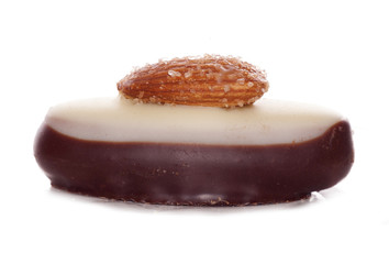 white and milk chocolate sweet