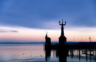 Hafen in Konstanz - Bodensee - Deutschland