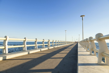 old pier view