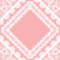 Lacy vintage background. Vector illustration.