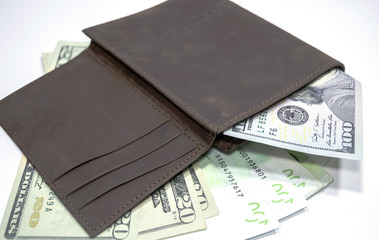 Brown wallet