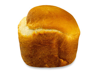 Loaf of bread.Isolated.