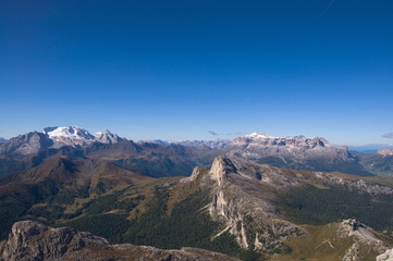 Marmolata und Sellagruppe - Dolomiten - Alpen