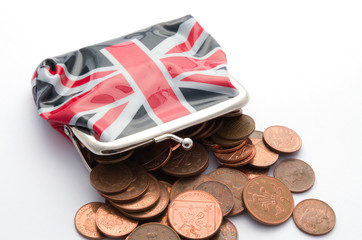 purse of penny coins © Hugh O'Neill