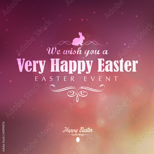 &quot;Happy Easter greeting card&quot; Stock image and royalty-free vector files