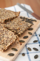 Vollkorn Knäckebrot