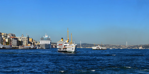 Historical ferryboats of Istanbul