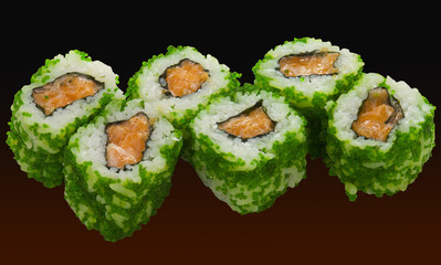 Japanese food, sushi, rolls,