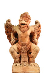 old Garuda Stone Carving
